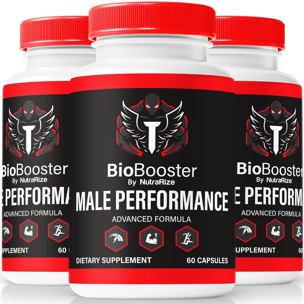 (3 Pack) BioBooster for Men, Official BioBooster Pills, All Natural Formula for Peak Performance & Energy, Premium Stamina Support to Fuel Physical Fitness, Bio Booster Review (180 Capsules)