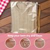 70 Pcs Clear Self Sealing Cellophane Bags 9x12 Inches for Packaging Clothes, Resealable Poly Plastic Shirt Bags for Small Business, Plastic Sleeves for Magazine A4 Letter Size Artwork (2.8Mils) view 3