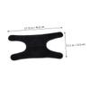 TOBBOMEY 1pair Knee Pad for Basketball Running and Fitness Locking Knee Brace Compression Protective Sponge Ergonomic Design Comfortable Breathable view 3