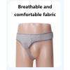 fwabwxoat Inguinal Hernia Support for Men, Hernia Belt Truss, Hernia Support Belt, Double Inguinal Hernia Belt with Removable Compression Pads to Relieve Hernia Discomfort(Black) view 4