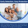 4-in-1 UTI Test Strips, 50ct Full Panel Urinary Tract Infection Test Kit at Home for Women Men Kids, Urinalysis Leukocytes, Nitrites, PH, Protein Urine Strip for UTI and Bladder, 50 Strips 50 Cups view 4