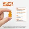 ELICORE Premium Kids Omega 3 Gummies Orange Flavor Fish Oil for Kids Omega 3 Gummies for Children No Fish Burps Brain, Eye & Immune Support 2 Month Supply view 4