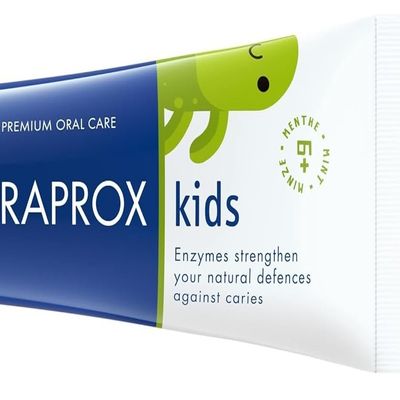 CuraproxToothpaste Kids 1450 | Mint Toothpaste for Children 6+ Years with Mild Mint Flavour, 60ml - SLS Free, Microplastic Free & Triclosan Free.