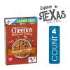 Cheerios Flavored 4-Pack of Maple Cinnamon Nut Medley Cereal, Gluten Free Heart Healthy with Whole Grain Oats Large Size 14 oz Box + 1 Utility Freebie by Lavinia view 2