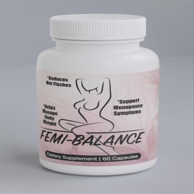 FEMI Balance Female Care Menopause Supplements Women Support Relief Health 1 Pack 60 Capsules