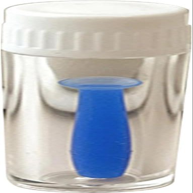 Convenient Soft Silicone Contact Lens Tool Plunger Remover for Soft and Hard Lenses Multipurpose Accessory Soft Contact Lens Helper Tool Contact Lens Care (Blue)