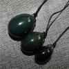 BGGEXA 3pcs Nephrite Jade Eggs for Women Kegel Exercise Drop Shipping Jade Yoni Egg Set Muscle Drilled Massage Stone-Yoni Eggs 3pcs view 3