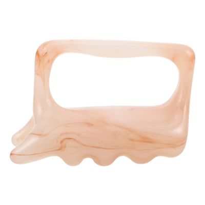 HAPINARY Handheld Wooden Massage Gua Tool for Acupressure and Scraping Versatile Trigger Point for Neck Back and Legs Compact Design for Full-body Relief
