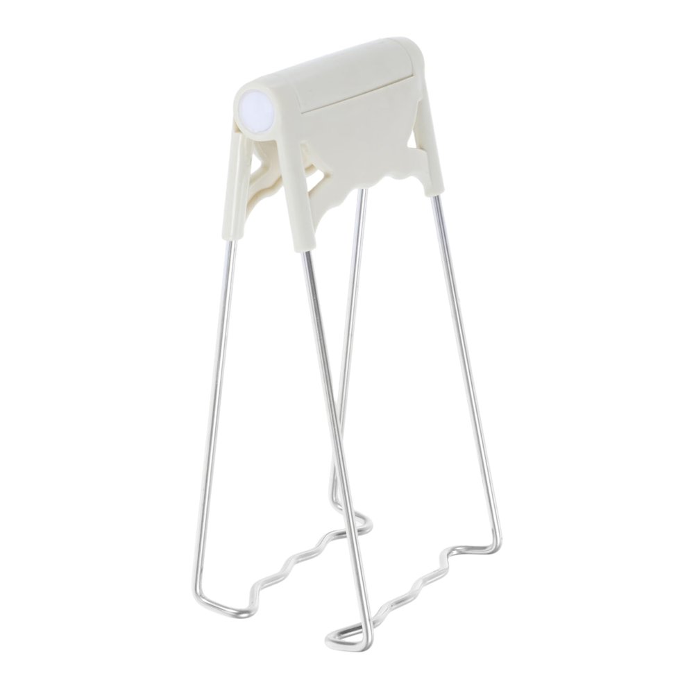 Anneome Stainless Steel -scalding Dish Gripper Clip for Safe Bowl Handling Kitchen Non- Tool for Lifting Hot Plates and Dishes Beige Color