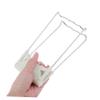 Anneome Stainless Steel -scalding Dish Gripper Clip for Safe Bowl Handling Kitchen Non- Tool for Lifting Hot Plates and Dishes Beige Color view 3