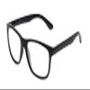Calabria Noah Panto Reading Glasses +1.75 Gloss Black Men Women Trendy Classic Single Power Readers Stylish Fashion Eyeglass view 1