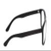 Calabria Noah Panto Reading Glasses +1.75 Gloss Black Men Women Trendy Classic Single Power Readers Stylish Fashion Eyeglass view 3