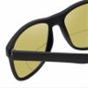 Calabria Noah Polarized BiFocal Reading Sunglasses +1.25 Matte Black/Yellow Mens Womens Trendy Bi-Focal Sunnies Sun Readers view 4