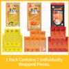 COELO Jjondigi Variety 3 Packs (Total 8.5oz) Korean Traditional Old School Snack Chewy K-Food Treats Individually Wrapped Late Night Holiday Party Jerky (Sweet Pumpkin, Corn, Bludak Flavor) view 2