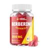 2000mg Berberine Supplement Gummies High Potency Wellness Blend with Ceylon Cinnamon, Turmeric, Magnesium & Chromium, Vegan, Non-GMO, Gluten-Free, Peach Flavor, 60 Gummies - 1 Pack view 1