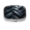 Pill Case Black Rectangular Small Pill Box 3 Compartment Medicine Organizer Travel Pill Organizer for Pocket Purse Pill Dispenser Portable Pill Container Vitamin Box view 2