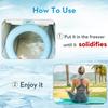 2PCS Neck Cooling Tube with Insulated Bag, Reusable Neck Coolers Wearable Body Cooling Products for Hot Weather in Summer view 2