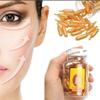 Anti-aging Aloe Vera and Vitamin E Anti Wrinkle Serum, Spot Acne,Moisturizing Cream Essence Facial Face Care Oil, 60 Soft Gel Capsules view 2