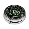 HCVXBSA Spiral shaped shrubs Weekly Pill Organizer - Square Travel Pill Box with Multiple Compartments, Ideal for Vitamins, Supplements, and Cod Liver Oil Storage. view 2