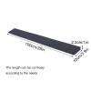 WXXSHGDW Rubber Threshold Ramp, Wheelchair Threshold Ramp, 0.4-1.2 In Rise Height Non-Slip Threshold Ramps, 4400 Lbs Load Capacity, for Doorways, Driveways, Bathroom, Cuttable(100*10*2.5cm/39*3.9*1in) view 3