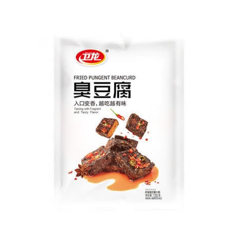 Tofu snack spicy Chinese snacks Chinese food 120g/ bag X2(8.47 oz)