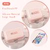 Goffing Travel Pill Organizer Box with Medicine Labels, 2Pack 7 Compartments Portable Pill Case, Daily Medication Organizer Storage Pill Container for Pocket Pharmacy(Pink S+L 2Pack) view 2