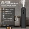 1000ML- Tower Hotel Scent Diffuser with WiFi App Control for Whole House - Commercial Diffuser Machine Cover 10000 Sq Ft - Scent Air Machine & Waterless Essential Oil Diffuser for Large Room - Black view 2