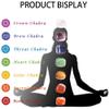 shenruifa 14 Pcs Crystals Kit 7 Chakra Set Hexagonal Column Irregular Yoga Stone Spiritual Massage Healing Stone Labradorite view 2