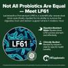 Lactobacillus Fermentum Probiotic 240 Tablets (4 Month Supply) Researched Strain LF61 3 Billion CFU Digestive Health & Antioxidant Support GMP Certified (240, Lactobacillus Fermentum) view 2
