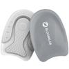 Premium Heel Pain Relief Gel Inserts 2 Pack Shock-Absorbing Heel Cups for Plantar Fasciitis Non-Slip Silicone Cushions for All Shoes & All-Day Comfort view 1