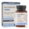 Accentrate Brain Supplement for Focus, Attention, Mood | Complete Vitamin B Complex | Brain Health | Methylated Multivitamin w/L-Methylfolate (5-MTHF), Cofactors Methyl-B12 & P5P | MTHFR Supplement view 1
