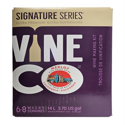 VineCo Signature Series California Merlot Wine Making Ingredient Kit