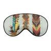 Bohemian Feather Eye Mask, Side Sleeping Mask Light Blindfold Sleeping Mask Nose Pad and Elastic Band for Children Women and Men view 1