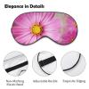 Flower Eye Mask, Side Sleeping Mask Light Blindfold Sleeping Mask Nose Pad and Elastic Band for Children Women and Men view 3