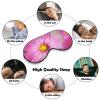 Flower Eye Mask, Side Sleeping Mask Light Blindfold Sleeping Mask Nose Pad and Elastic Band for Children Women and Men view 4