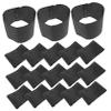 CATIEBYE 20pcs Funeral Memorial Armband Mourning Event Death Arm Band Mourning Supplies view 1