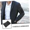 CATIEBYE 20pcs Funeral Memorial Armband Mourning Event Death Arm Band Mourning Supplies view 3