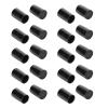 10 Pairs High Heel Tips Shoes Replacement Tap Caps, High Heels Tips Replacement Shoe Heel Repair Black CPU Polyurethane Shoes Repairing Replacement Kits (Inner Diameter 10mm) view 1