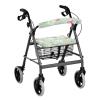 Luarisgur Walkers for Seniors with Seat Covers Easter Eggs Daisy Rollator Walker Accessories for Seniors Ladies Green Rollator Walker Seat Cover Cute Rollator Walker Seat and Backrest Covers view 1