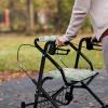 Luarisgur Walkers for Seniors with Seat Covers Easter Eggs Daisy Rollator Walker Accessories for Seniors Ladies Green Rollator Walker Seat Cover Cute Rollator Walker Seat and Backrest Covers view 4