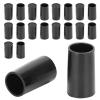 10 Pairs High Heel Tips Shoes Replacement Tap Caps, High Heels Tips Replacement Shoe Heel Repair Black CPU Polyurethane Shoes Repairing Replacement Kits (Inner Diameter 9mm) view 1