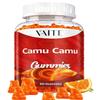 VAITE Camu Camu Vitamin C Gummies for Skin and Hair Antioxidant-Rich, Vegan, Gluten-Free Supplement for Immune Support, Energy Boost, and Collagen 60 Chewables for Active Men and Women view 1