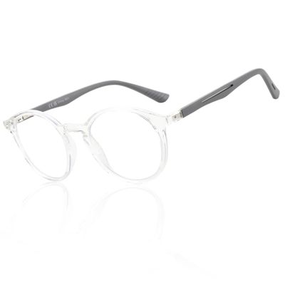 BLUEMOKY Reading Glasses for Men and Women: Blue Light Round Classic Eyeglasses - Computer Readers Glasses 1.50x