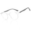 BLUEMOKY Reading Glasses for Men and Women: Blue Light Round Classic Eyeglasses - Computer Readers Glasses 1.50x view 1