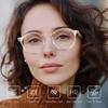 BLUEMOKY Reading Glasses for Men and Women: Blue Light Round Classic Eyeglasses - Computer Readers Glasses 1.50x view 2