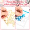 10Pcs Happy Birthday Cake Toppers 10 Styles Gold Silver Mirror Acrylic Cake Topper Side Cake Decorations Cupcake Topper Pick Cake Inserts Happy Birthday Sign for Cake Birthday Party Desserts Pastries view 3