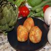Les Chateau - Artichoke Hearts With Three Cheeses, Frozen Appetizer, 100 Per Case view 1