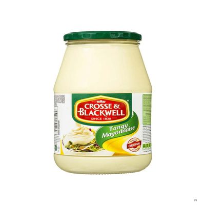 C & B Regular Mayonnaise, Glass Jar, 26.5 oz (750g)