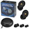 2 Ear Plugs for Sleeping - Reusable Noise Cancelling Earbuds, Ultra-Comfy Concert Ear Plugs for Noise Reduction for Snoring Earplugs for Silicone Sleep Earbuds 45db Ear Plug (Regular) view 1
